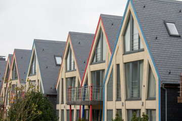 triangular residential block sections