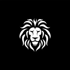 Obraz premium Lion | Minimalist and Simple Silhouette - Vector illustration