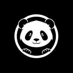 Obraz premium Panda - High Quality Vector Logo - Vector illustration ideal for T-shirt graphic