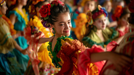 Roma cultural celebrations capturing lively music traditional dances and colorful attire.