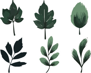 Green plant vector art