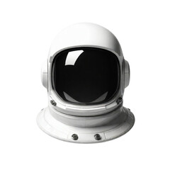 Astronaut helmet on Isolated transparent background png. generated with AI