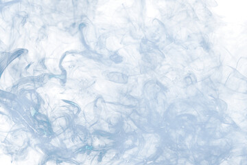 Obraz premium Blue png smoke background, textured wallpaper in high resolution
