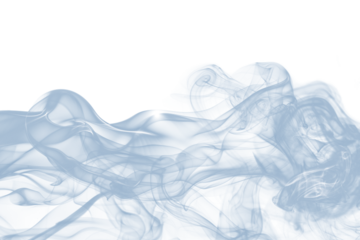 Abstract png background, blue smoke texture cinematic design