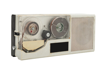 Old audio recording machine design element