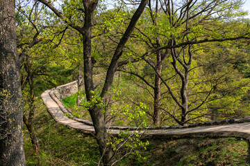 Gongsanseong Fortress,Gongju,Korea. Colorful spring time.