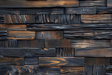 Dark wooden texture. Rustic three-dimensional wood texture. Modern wooden facing background. Wood backgroundk, --ar 3:2 - Image #2 @M Bilal