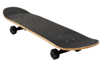 Selbstklebende Fototapeten Classic black wooden skateboard design element © Rawpixel.com