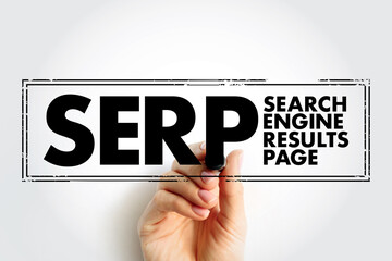 SERP - Search Engine Results Page is the page you see after entering a query into any search...