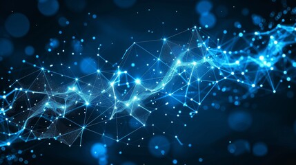 Technology network streamlines connection of wave particles in information technology