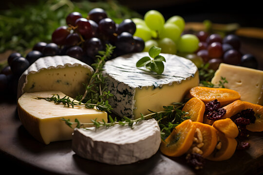 Yarg Cheese on a farmers market stand