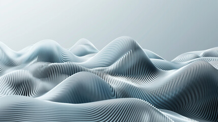 abstract wave background in grey blue hue