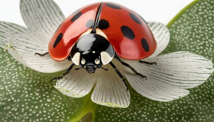 ladybug on leaf