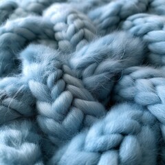 編み込まれたカラフルな 編み物の背景テクスチャ