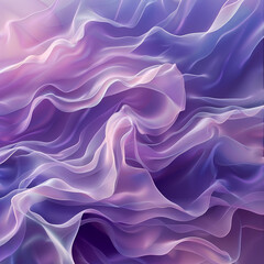 Obraz premium A purple fabric with a wave-like pattern