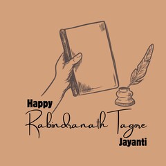 Happy Rabindranath Tagore Jayanti, Rabindra Jayanti celebrates the birth anniversary of the great Bengali poet, scholar, novelist, playwright, humanist, philosopher