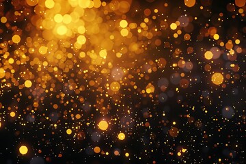 abstract gold glitter background with fireworks holiday celebration concept digital art