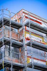 scaffolding angle renovation - Cap d'Agde, France