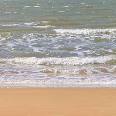 waves on the beach