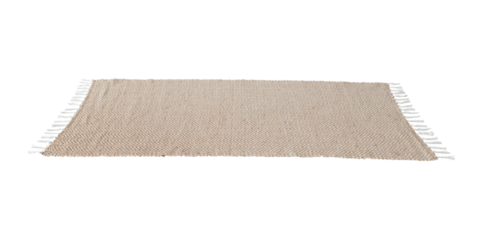 Beige fabric texture floor carpet design element