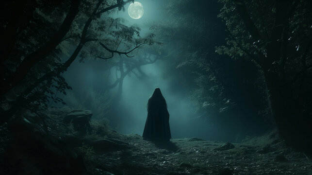 A witch who lives deep in the forest.
