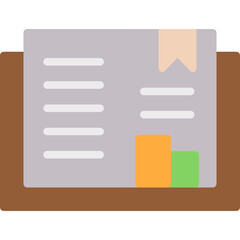 Obraz premium Open Book Icon