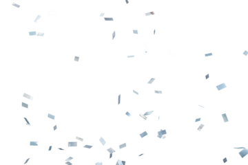 Silver confetti patterned background design element