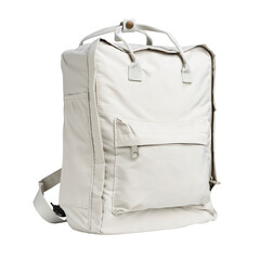 Png white square bag mockup with label