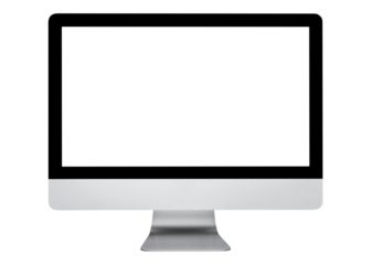 Computer monitor screen mockup png digital device
