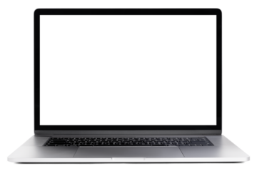 Laptop screen mockup png digital device