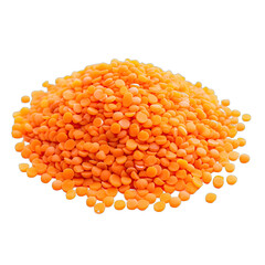 a heap of red lentils SVG on transparent background