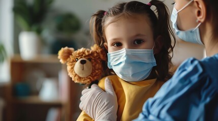 Discuss the importance of preventive healthcare measures, such as vaccinations and regular checkups, in maintaining childrens health and preventing illness