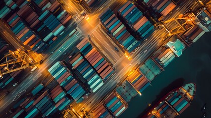 Explore the adoption of advanced analytics and big data in optimizing supply chain management and logistics