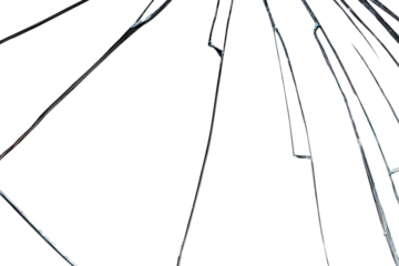 PNG cracked glass texture background transparent
