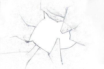 PNG cracked glass texture background transparent