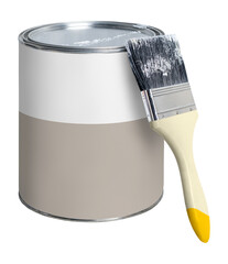 Paint can png sticker, home DIY interior design, transparent background