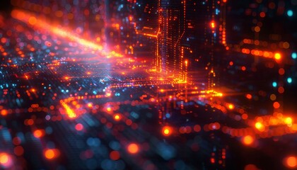 Obraz premium Regulatory Nexus: AI Mapping Compliance, AI-generated map intertwining various regulatory frameworks, 