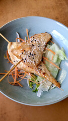 Vietnamese chicken on skewers