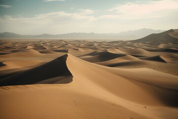 Fototapeta na wymiar desert country made by midjourney