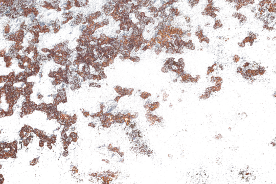 PNG rust metal texture, transparent background