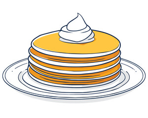 pancake---hand-drawn-emgraving---simple-color (6).eps