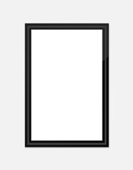 Poster Frame Mockup on Wall Background