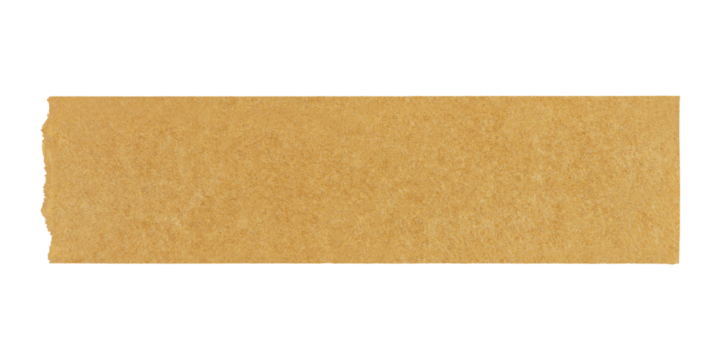 Kraft tape png, brown journal sticker design