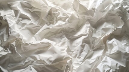 Obraz premium Textured terrain of crumpled paper, shaped by time and touch.