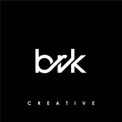 BRK Letter Initial Logo Design Template Vector Illustration