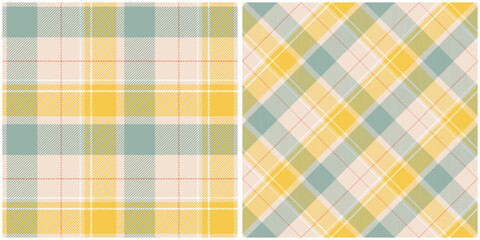 Classic Scottish Tartan Design. Checkerboard Pattern. Seamless Tartan Illustration Vector Set for Scarf, Blanket, Other Modern Spring Summer Autumn Winter Holiday Fabric Print.