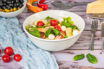 salad with feta cheese