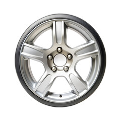 Obraz premium car wheel isolated on transparent background