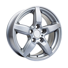 Obraz premium car wheel isolated on transparent background
