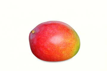 fresh ripe mango fruit in white background